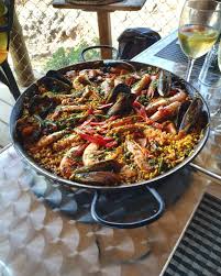 Crispy crunchy toasted rice bits. Leckeres Rezept Fur Paella Mit Hahnchen Und Garnelen