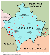 In serbia statistics are defeating: Depleted Uranium Kosovo Military Positions