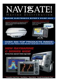 New Raymarine C Series Wide Navigate Marine Distribution
