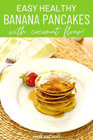 Healthy Banana Pancakes Recipe Paleo Gluten Free Dairy Free Recipe In 2020 Banana Pancakes Recipe Healthy Yummy Healthy Breakfast Banana Pancakes Healthy