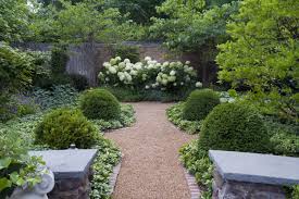 Balance Scale And Proportion Are The Foundation Of This Landscape The Perfect Accompaniment To The Histor Courtyard Landscaping Garden Room Gorgeous Gardens