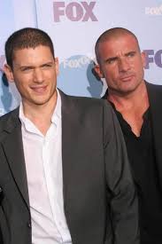 The Prison Break Stars Wentworth Miller And Dominic Purcell Prison Break Wentworth Miller Prison Break Dominic Purcell