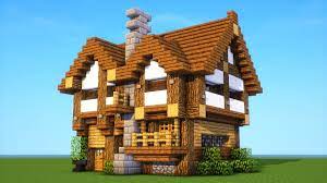 See how it is made! Minecraft Tutorial How To Build A Medium Survival House Medieval Mansion 2019 Youtube