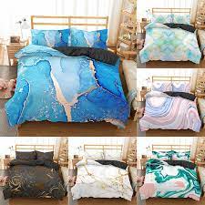 4.1 out of 5 stars with 18 ratings. Homesky Marble Bedding Set Duvet Cover Mint Gold Glitter Turquoise Bedding Comforter Set Abstract Aqua Teel Blue Quilt Cover Bedding Sets Aliexpress