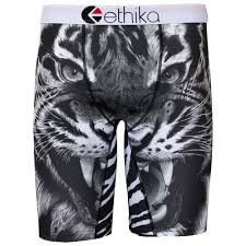 Ethika Black Tiger Face