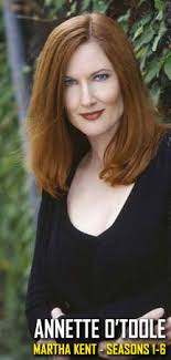 Annette O'Toole as Martha Kent in "Smallville"