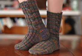 Boots are normally worn with socks to prevent chafes and blisters, to absorb sweat, to improve the foot's grip inside the boot, or to insulate the foot from the cold. Quick Knit Boot Socks Lynn Carson Harris
