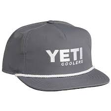 Yeti Coolers Rope Hat Snapback Trucker Hat Gray White New With Tags Rare Fashion Clothing Shoes Accessories Mensaccessories Yeti Coolers Hats Yeti