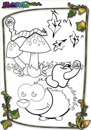 Der siebenschläfer trägt seinen namen, weil er sich im winter für sieben monate zur ruhe legt. Herbst Ausmalbilder Herbstmotiv Herbstlaub Tiere Babyduda Malbuch