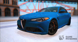 Pour plus d'information veuillez contacter le service alfa top care service: 2017 Alfa Romeo Giulia Quadrifoglio For Gta San Andreas