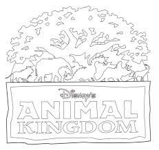 11 books and 46 pages: Disney Animal Kingdom Coloring Pages Coloring Home