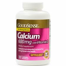 Calcium and vitamin d are essential to building strong, dense bones when you're young and to keeping them strong and healthy as you age. Calcium With Vitamin D3 Tablet 600mg 300ct