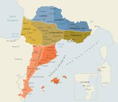 Catalan And Occitan Dialects Language Map Historical Maps Old Maps