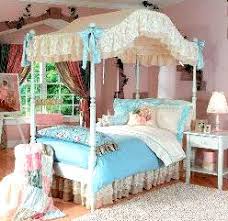 They're either traditional or contemporary. Canopy Covered Bed For A Little Girls Vintage Room Girls Bed Canopy Canopy Bed Diy Blue Master Bedroom
