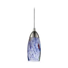 Modern Mini Pendant Light With Art Glass 110 1bl Destination Lighting