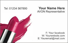 Always have your cards with you. Avon Business Cards Style2 Presenter Supplies