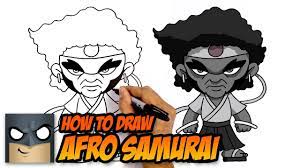 How To Draw Afro Samurai | Step By Step Tutorial - Youtube