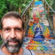 Mural Orixás, Terreiro do Pai Roni, Coqueiro Alto, Trancoso, BA. #mosaico  #mosaicobaiano #mosaicoartistico #orixas #trancoso #arraialdajuda  #portoseguro #caraiva