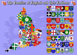 The Counties Of England Their Flags Emblems County