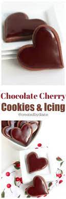 Chocolate Cherry Cookies And Icing Recipes Create Chocolate Cherry Cookies Cherry Cookies Chocolate Cherry