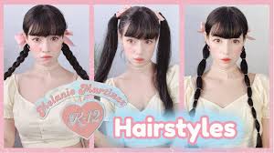You can wear all the hairdressings and clothes she wore in it ♥ hope you like it ! Melanie Martinez K12 Movie Hairstyles Ideas Tutorial Youtube