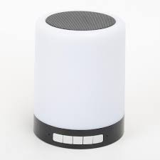 Defiant Rechargeable Touch Light With Bluetooth Speaker In Black 99892 The Home Depot