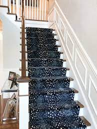 Blue Deerfield Custom Stair Runner Staircase Runner Stair Runner Stairs Design
