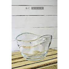 It is also normally used to serve certain cocktails, such as the old fashioned, from which it receives its name. Handmade Decorative Clear Thick Oval Glass Fruit Bowl Dish Trifle Centerpiece Ebay