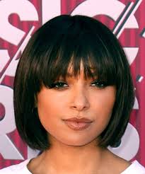Just go for a medium blunt cut, keeping the front bangs short till your eyes. Kat Graham Hairstyles Hair Cuts And Colors