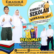 Promosi dalam bentuk kalimat permohonan. Emadira Promosi Jualan Pakaian Dan Kain Baju Sekolah Facebook