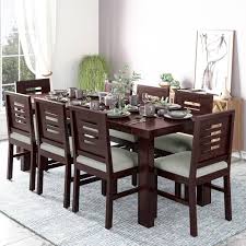 We have dining tables with seating for both small and large gatherings, standard height, pub height with matching bar stools.you can add a server or matching bar to complete your room. 8 Seater Dining Tables Sets Online At Discounted Prices On Flipkart