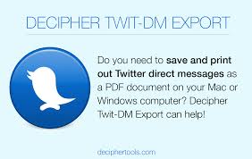 Twitter dm pdf