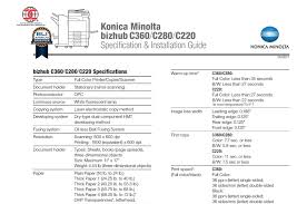 With an improved control board with versatile availability, the konica minolta is perfect for an advanced office. Konica Minolta Bizhub C287 Series Pcl Drivers Get Free Konica Minolta Bizhub C284e Pay For Copies Only Konica Minolta Bizhub C25 Pcl6 Mono Irma Kocian