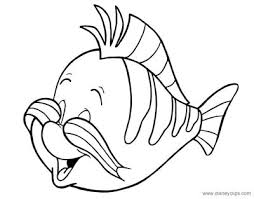 Little mermaid ariel and flounder coloring pages. 101 Little Mermaid Coloring Pages Nov 2020 And Ariel Coloring Pages