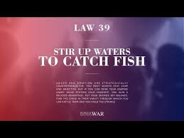  Law 39 Stir Up Waters To Catch Fish Youtube 48 Laws Of Power Powerful Quotes Laws Of Life
