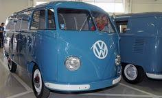 Image result for Dove Blue 1950 VW Bus