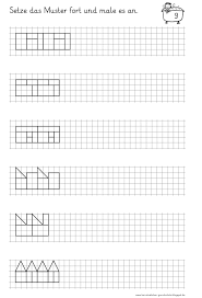 13 wege beschreiben, lagebeziehungen, links und rechts in alltagsituationen 4. Muster Fortsetzen Klasse 1 Muster Fortsetzen 1 Klasse Arbeitsblatt Irfa Gita