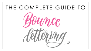 The bouncy worksheets for capital letters are here! Complete Guide To Bounce Lettering Loveleigh Loops Teachable School