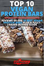 Brand of protein snacks comes with a vibrant, appealing packaging as a pack of ten equally amazing bars, formulated with organic peanut butter for high protein levels. Best Vegan Protein Bars Top 10 Bars And Buying Guide Best Vegan Protein Bars Best Vegan Protein Vegan Protein Bars
