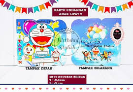 Kirimkan ini lewat email blogthis! Jual Kartu Undangan Ultah Ulang Tahun Anak Karakter Doraemon Lipat 2 Di Lapak 172 Pandiadanirmala89 Bukalapak