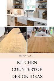 Diy Kitchen Countertop Ideas Diy Kitchen Kitchen Cabinet Remodel Countertop Design