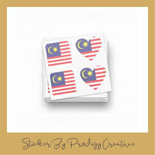 Logo yang digunakan antara gabungan bendera malaysia bersama bunga raya dalam bentuk 'hati'. Sticker Pipi Bendera Malaysia Merdeka Shopee Malaysia