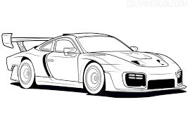 Sometimes used cars are purchased from individuals rather than dealerships, which can require more of the buyer's participation in the process of transferring the ti. Sports Car Coloring Page Sportscar Coloring Books