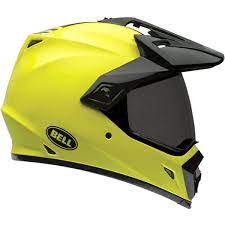 2015 Bell Mx9 Adventure Helmet Solid Hi Viz Motocross Helmets Motorcycle Helmets Helmet