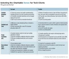 Young Tech Clients And Lifetime Charitable Giving Wealth