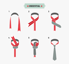 Compared to other knots, the four in hand knot is a very small knot, it's just slightly larger than the oriental knot but considerably smaller than let's say half windsor or a windsor knot. Oriental Knot Tie Hd Png Download Kindpng
