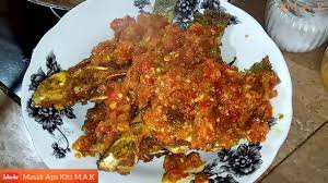 Saya terus memasak masak lemak cili padi. Sambal Penyet Ikan Tilapia Sambal Berlada Cara M A K By Masak Apa Kita 183 Youtube