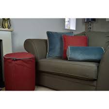 Wayfair.com has been visited by 1m+ users in the past month Grey Velvet Bolster Cushion Charcoal Pillow Mcalister Textiles