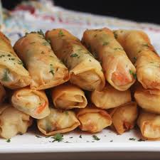 Vegetable And Shrimp Lumpia Spring Rolls Recipe Asian Recipes Healthy Recipes Food