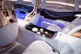 Vision Mercedes Maybach Ultimate Luxury Concept Rear Interior Mercedes Maybach Sports Cars Luxury Maybach